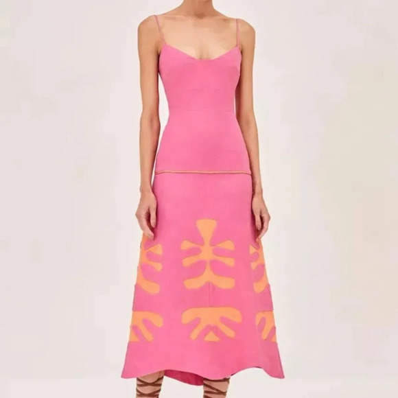 ALEXIS Nalory Dress Hibiscus Pink - Picture 2 of 12